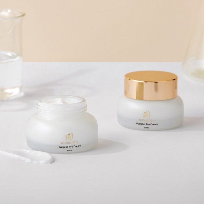 [10배 초고농축]모이스텐 히알루론산 수분크림 50ml 최강보습 크림 히알플러스 프로