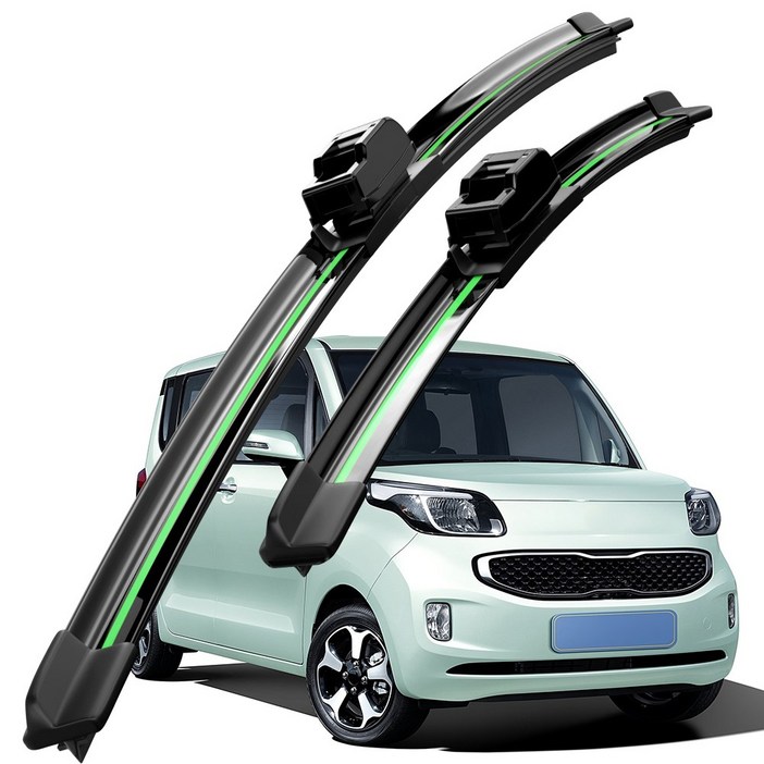 기아 레이더 뉴 레이TAM 20112024 와이퍼 초발수 저소음 자국 없음 전면 와이퍼 블레이드 2종 세트, 레이더 뉴 레이TAM  20112024