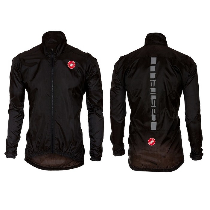 Castelli 자켓윈드자켓, SQUADRA ER, 스쿼드라 ER (블랙)