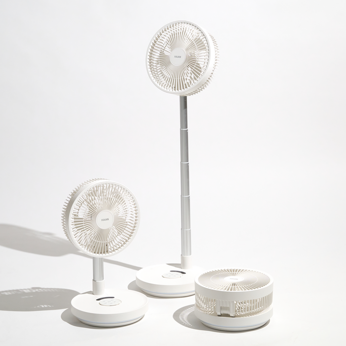 한경희생활과학 무선 폴딩 서큘레이터 무드등 가정용 사무실 캠핑 선풍기
