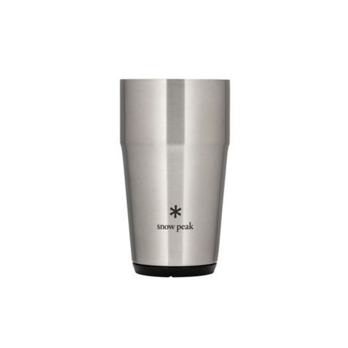 스노우 피크 (snow peak) 서모 텀블러 470 블랙 TW-470-BK