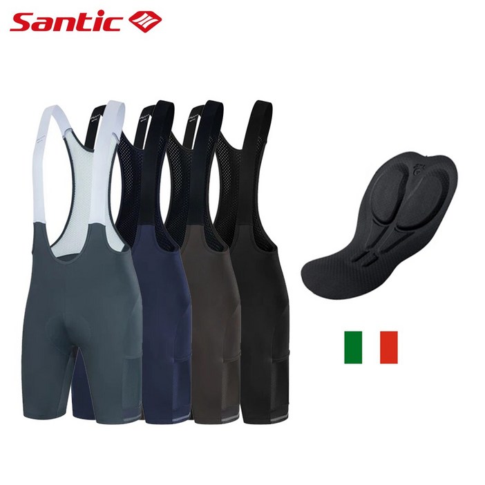 산틱 자전거 바지 빕숏 반바지 5부 카고 ITALY 패드 WM24C05176