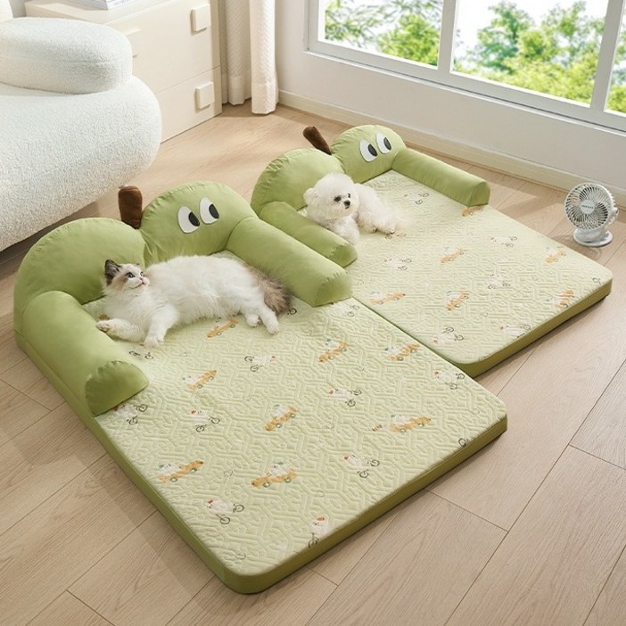 Arsjuo 강아지 쿠션 침대 커버분리 고양이 방석 쇼파