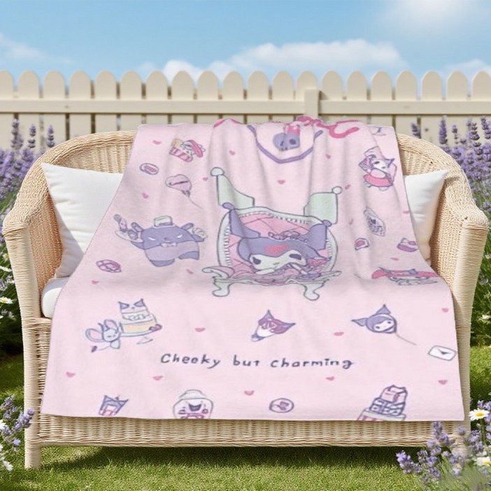 Tiger Pavilion 퀸 쿠로미 담요