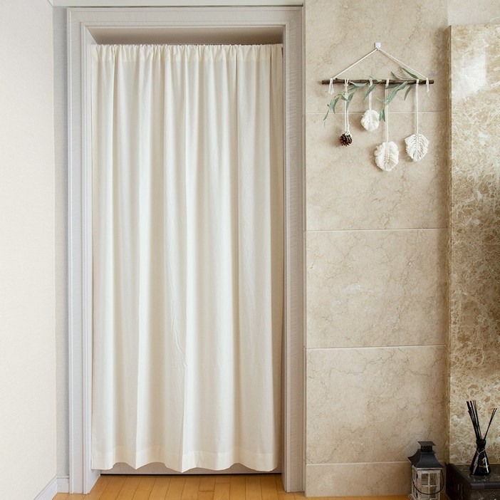 국내 제작 순수 면 100% 데일리 광목 가리개 커튼