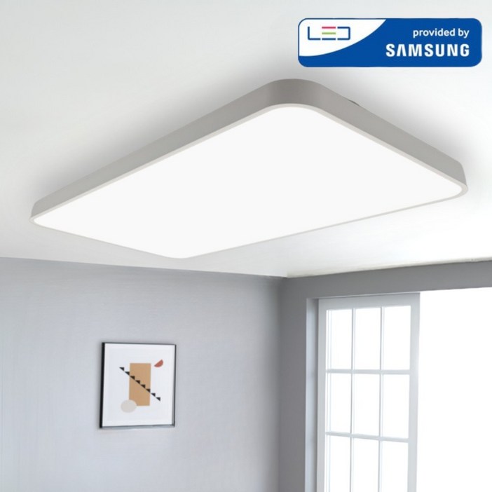 삼성 국산 거실등 LED 60W 플리커프리 뉴심플 거실조명