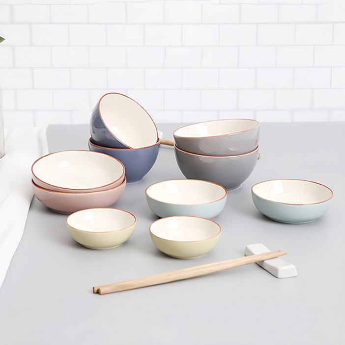 크라운포드 2인 식기세트 14p, 노빌리티, 2인 홈세트 14p, 1세트