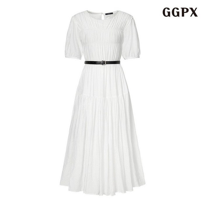 GGPX 벨트 세트 셔링 롱 원피스 GPCOW005D 224799