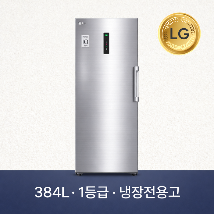 LG전자 컨버터블 패키지 384L 1도어 냉장고 방문설치