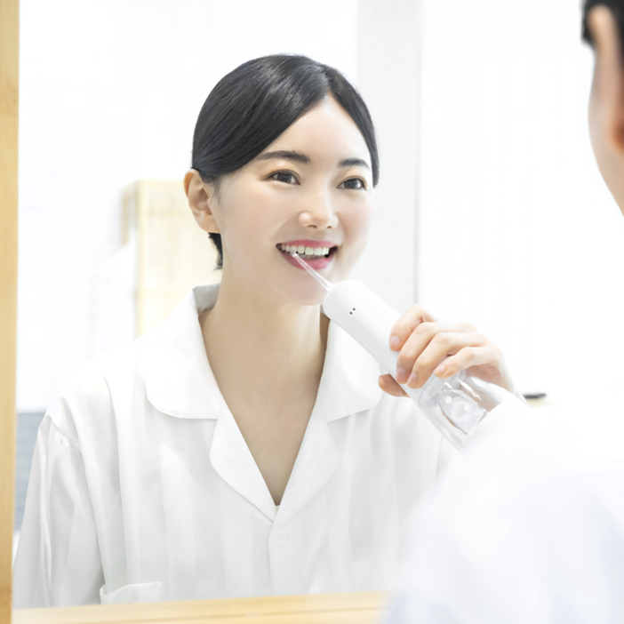 조셉드림 플라그제로 구강세정기 물치실 칫솔 치아 치간 세척기, 화이트