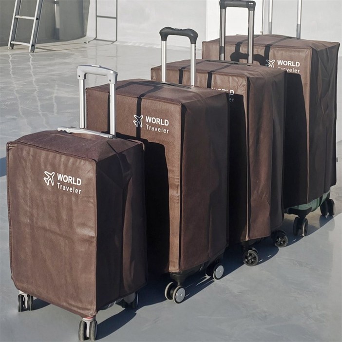 하온마켓 심플 부직포 여행용 캐리어 커버 여행용케리어커버