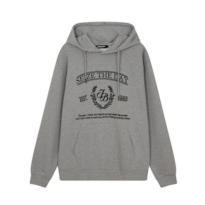 잠뱅이 공용  캠퍼스 아트웍 후드 티셔츠세미오버핏AM3WTS646MG