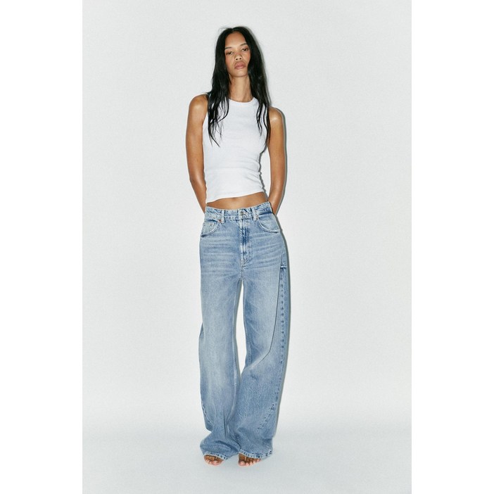 ZARA 자라 엑스트라 와이드 진 6688027 6688027