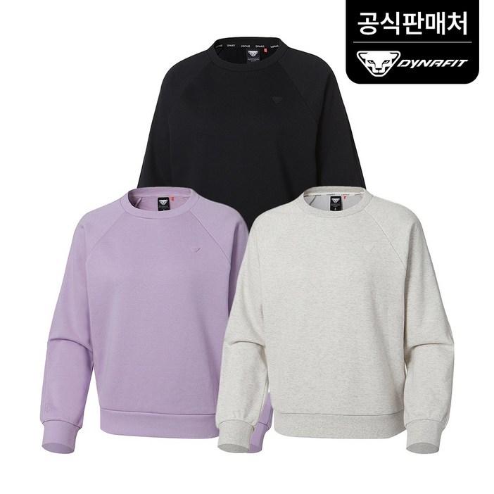 다이나핏 공식 여성 EMILIE 에밀리 맨투맨 YWW22268
