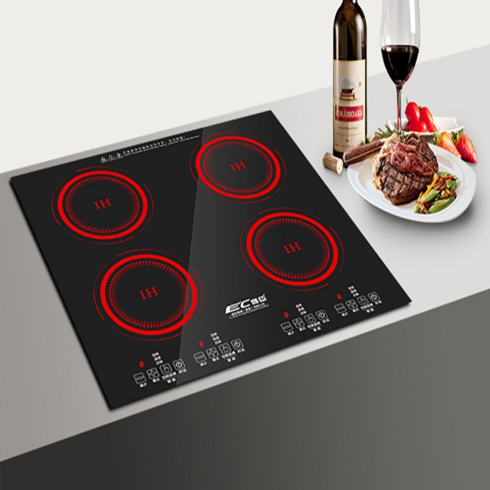 인덕션 독일 대형 상업용 4구 6구 전자 레인지 E964