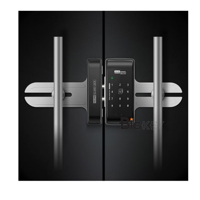 강화 유리문도어락카드방식건전지포함 불법침입 방지시스템 단문형 양문형K2G25상가열쇠