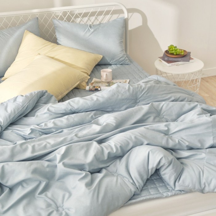 국내제조 띵스룸 몽글 먼지없는 알러지케어 항진드기 옥수수솜 이불세트