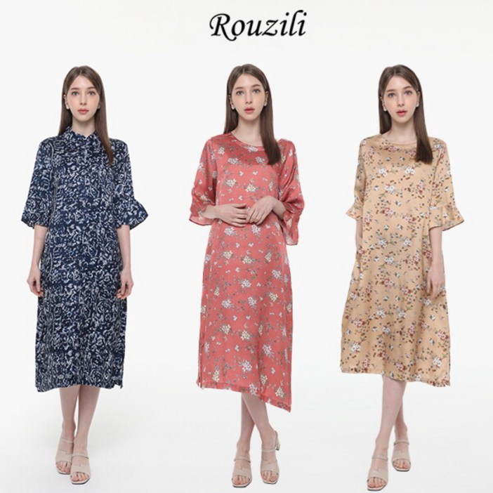 마르조 로질리 1종 플라워 인견원피스