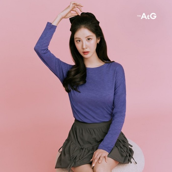 일시불1만원더엣지 25SS 루즈핏 슬럽 티블라우스 5종