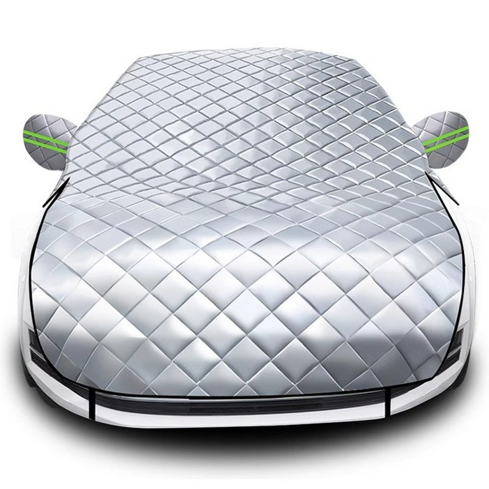 BLACK K7 차량용 앞유리 성에방지커버 자동차 하프 덮개 햇빛가리개 모든 차종에 호환 가능