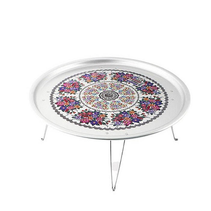 늘그대 레트로 접이식 양은 교자상