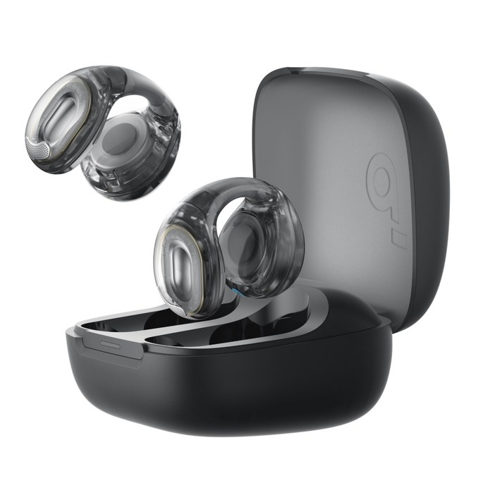 앤커 사운드코어 C40i 오픈형 블루투스 이어폰, 클리어 블랙, A3331