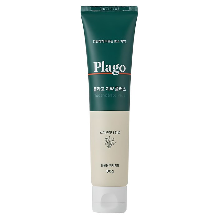 플라고 플러스 반려동물 치약, 80g, 1개