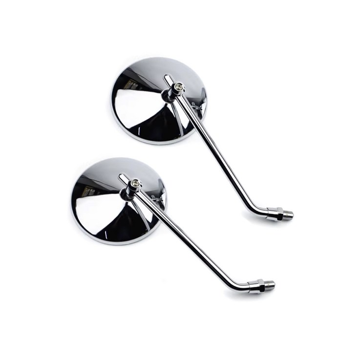 셀렉트템 혼다 슈퍼커브 C125 호환 2P 크롬 백미러 사이드미러 튜닝, 1세트