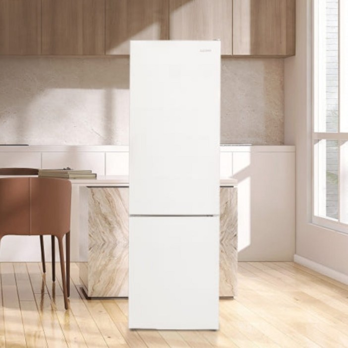 (루컴즈전자) 2도어 상냉장 하냉동 냉장고 262L 화이트 (R262M01-W), R262M01-W