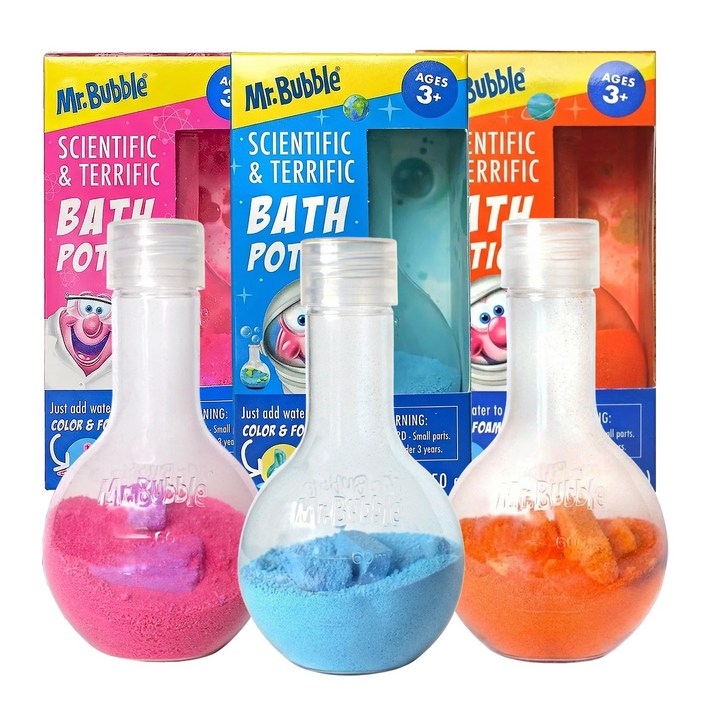 미스터버블 바스포션 50g 3종, 50g, 3개