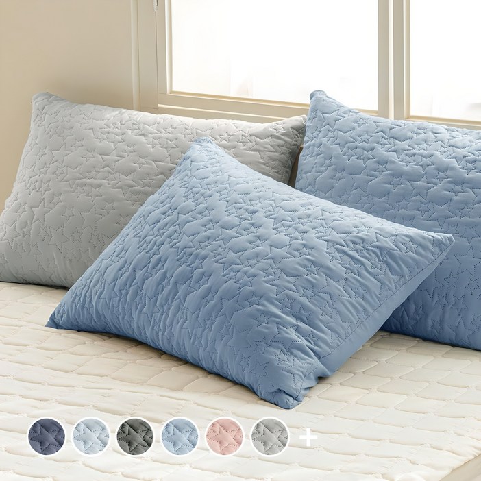 더자리 항균 마이크로 누빔 베개커버