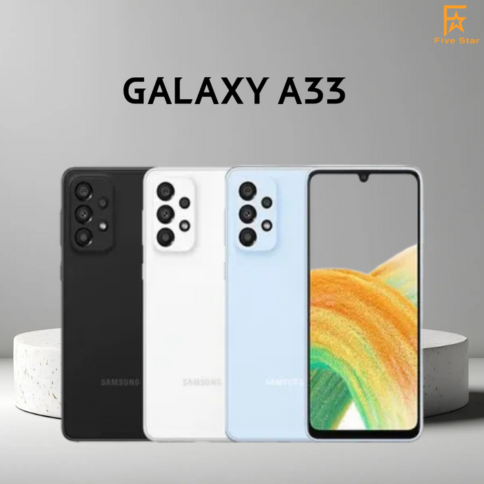 삼성 갤럭시 A33 중고폰 공기계 알뜰폰 자급제 학생폰 유치원생폰 A336, 128GB, 어썸블루 파손폰