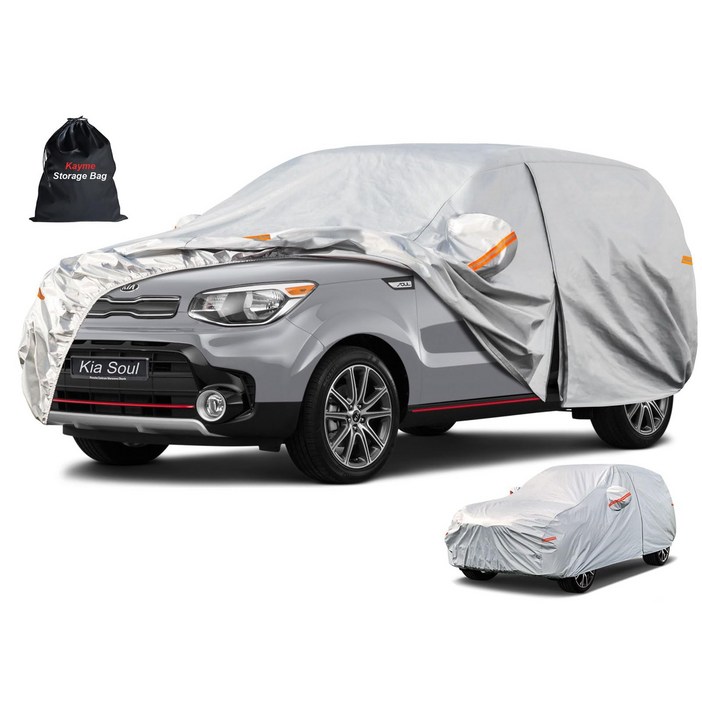 Kayme 고급 눈비방호 자외선차단 자동차커버 전용맞춤형 모든차종대응