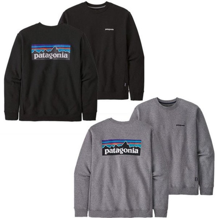 정품 파타고니아 25FW P6 로고 업라이절 크루 스웨트셔츠 39657Q7