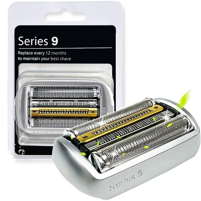 브라운 면도기 9 면도날 92M 면도기날 시리즈9 92M 92B 92S 호환용 청소브러쉬, 실버, 1개