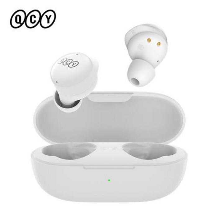 이어폰 블루투스 무선 QCY T17 Bluetooth HIFI 사운드 헤드폰 터치 컨트롤 게임용 헤드셋 긴 대기 26H 형 이어 버드