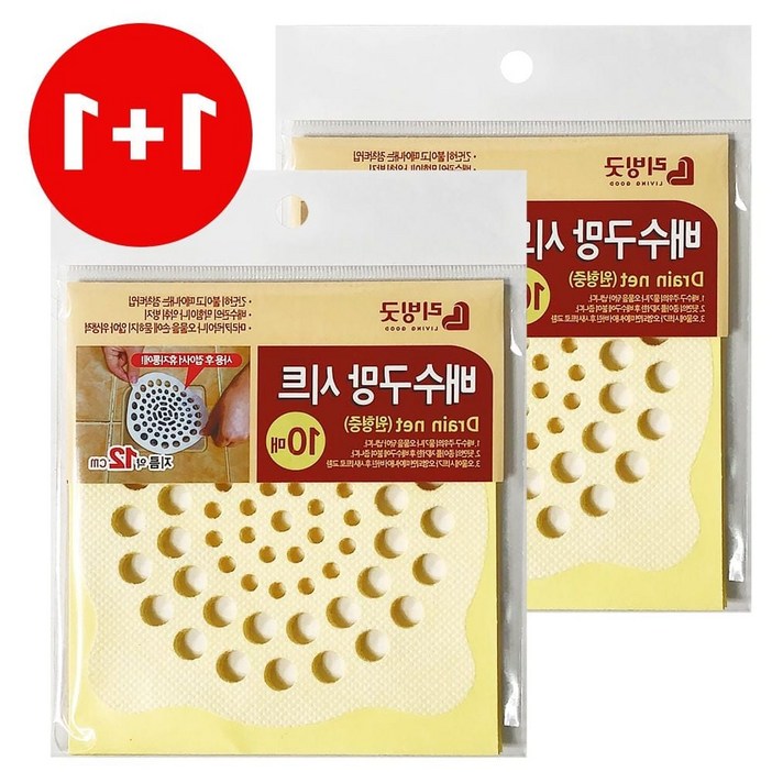리빙굿 11 배수구망 원형시트중 머리카락 거름망 79000EA 1EA