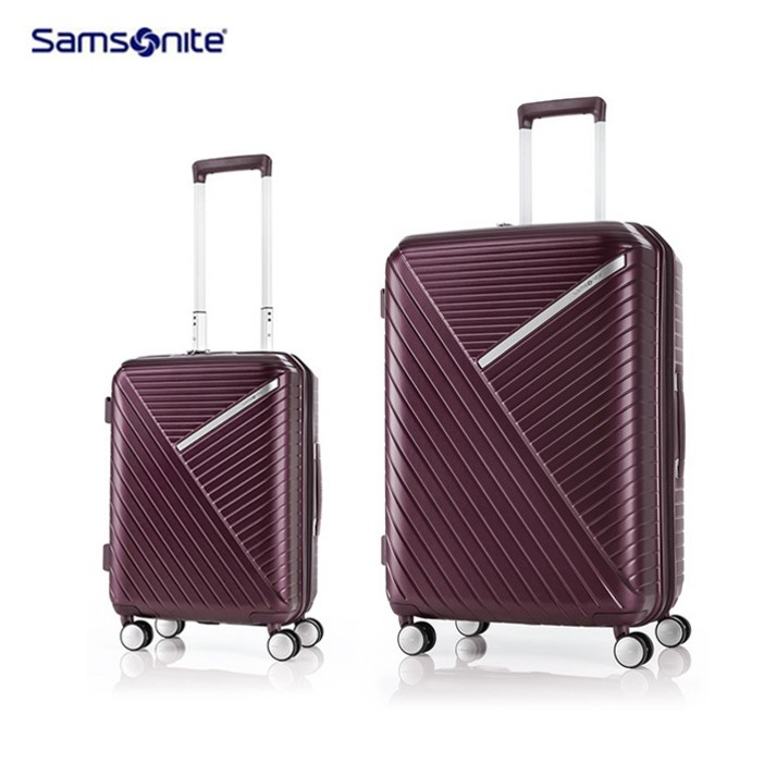 샘소나이트 로베즈 20인치 기내용 25인치 중형 화물용 2종세트 USB 핸드폰충전, TSA잠금장치,확장기능