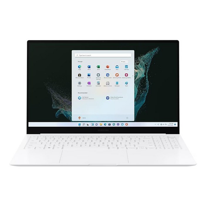삼성전자 갤럭시북2 Pro NT950XEEXC72S 15.6인치Window11 homeIntel i7RAM 16GBSSD 512GB한컴