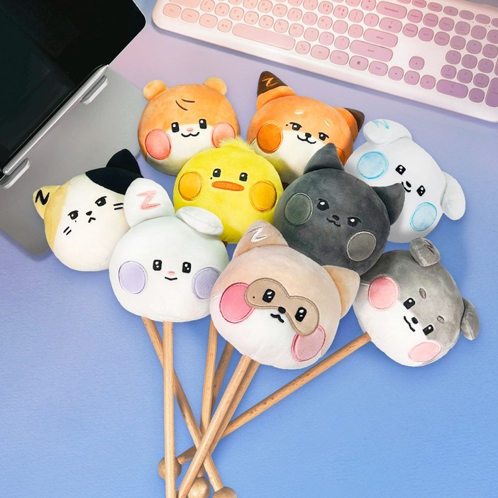 제로니 인형 안마봉 셀프 지압봉 마사지 안마스틱, 태니니, 1개