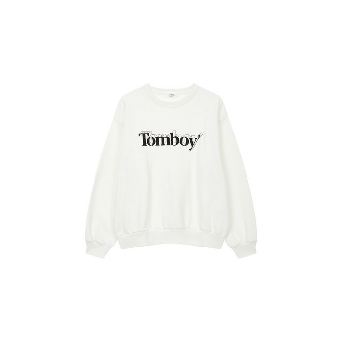 STUDIO TOMBOY 톰보이 오버핏 맨투맨  아이보리