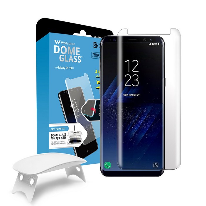 돔글라스 갤럭시A20e 풀커버 강화유리 액정 보호필름, 1개