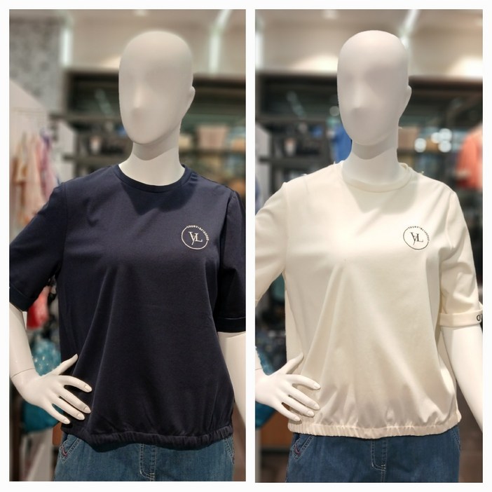 올포유 레어링 포인트 여성 라운드 반팔 티셔츠 ALTRN5336 NC청주점