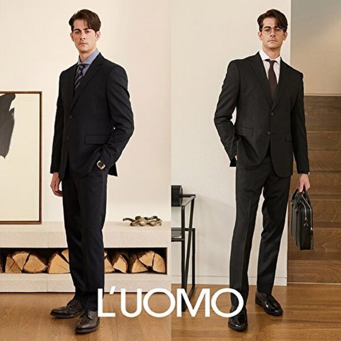 워모 25FW 스트레치 수트 2세트