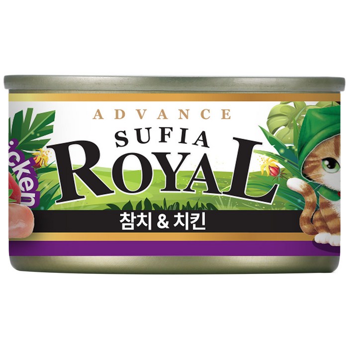 어드밴스 로얄 수피아 5종 170g x 48개입 고양이 캔 길냥이 통조림 간식, 170g, 48개, 수피아 치킨 어드밴스 로얄 수피아 5종 170g x 48개입 고양이 캔 길냥이 통조림 간식, 170g, 48개, 수피아 치킨