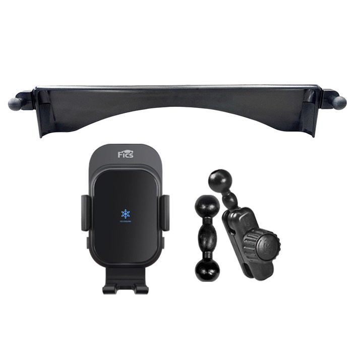 픽스 글로벌 제네시스 GV80 차량용 핸드폰 충전거치대 세트, 1개