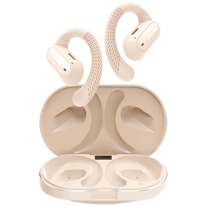 사운드본 골전도 블루투스 이어폰 오픈형 무선 에어전도 스포츠 핸즈프리 SE01, 베이지11