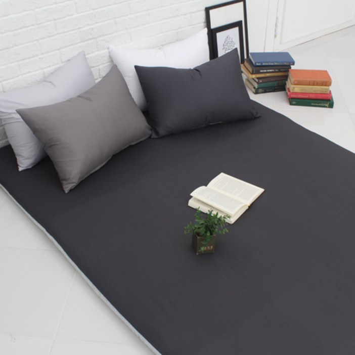 자요 스위트 사계절용 논슬립 요커버, 차콜