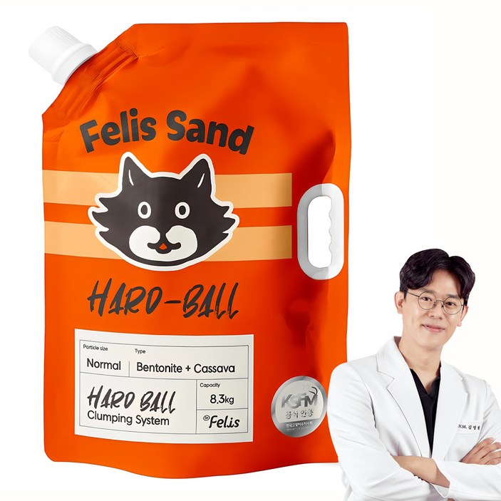 닥터펠리스 하드볼 응고형 고양이 벤토나이트