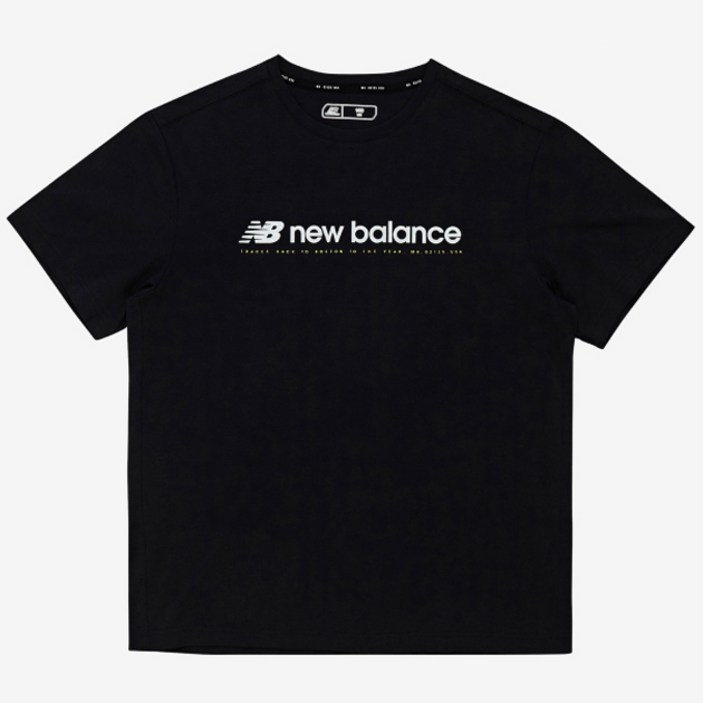 뉴발란스 UNI 쿨터프 중앙레터 반팔티 NBNEFB3003